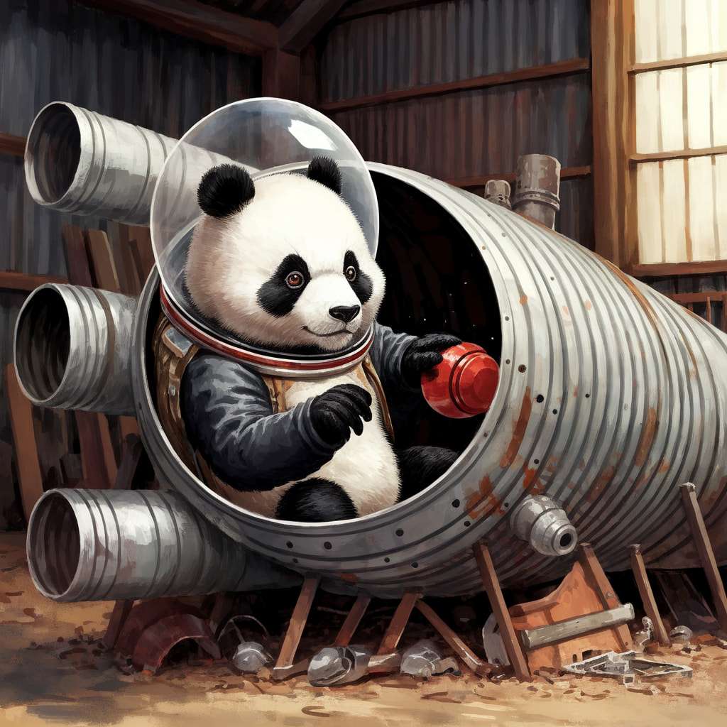 Pants the Panda's Moon Mission