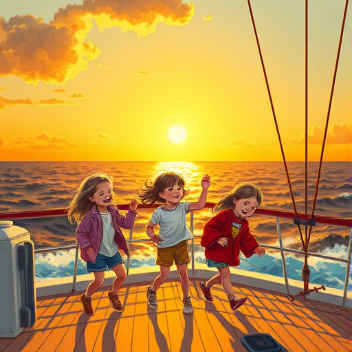 Little Lily's Island Adventure: Friendship Across the Waves - Section 1