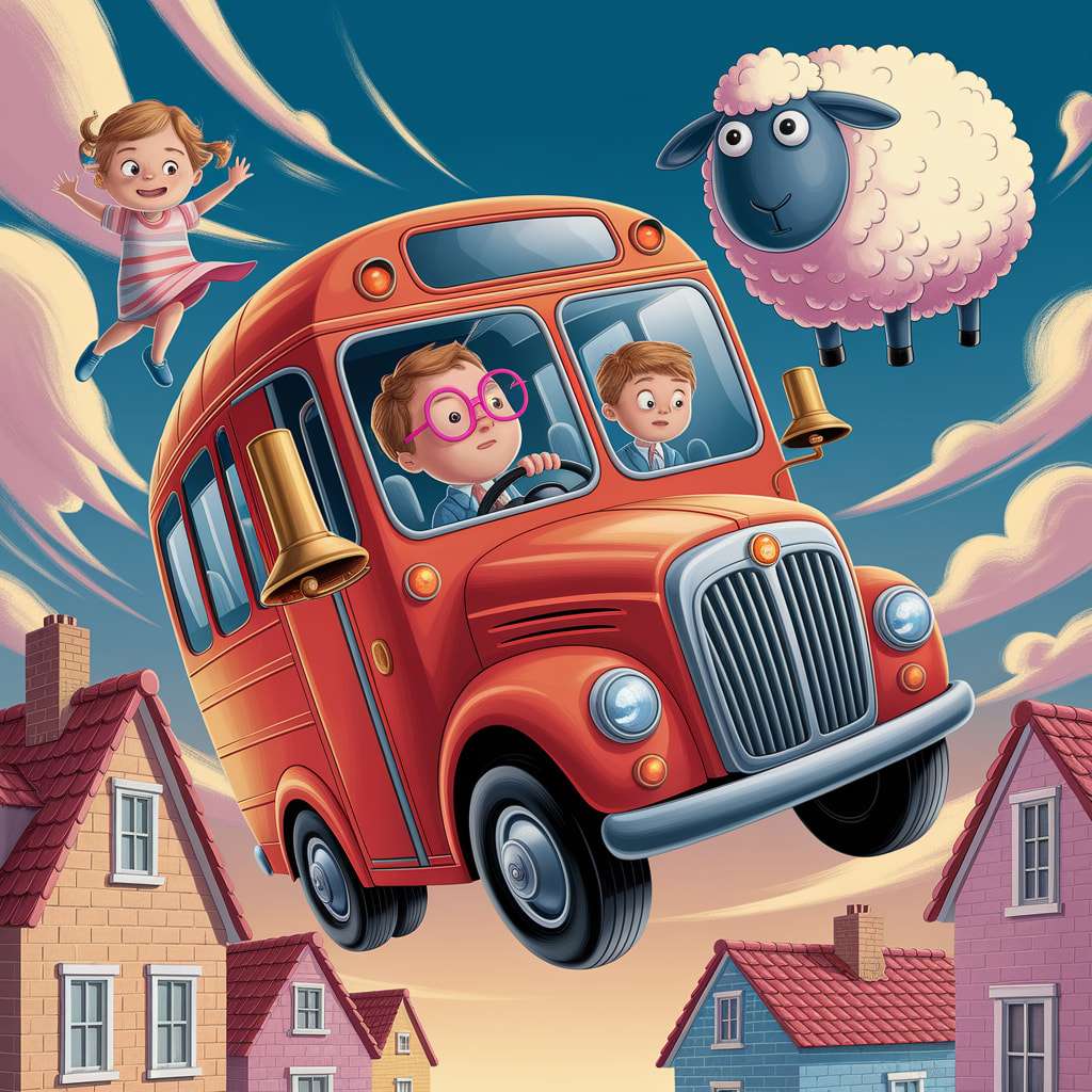 Bertie's Flying Adventure to the Zoo