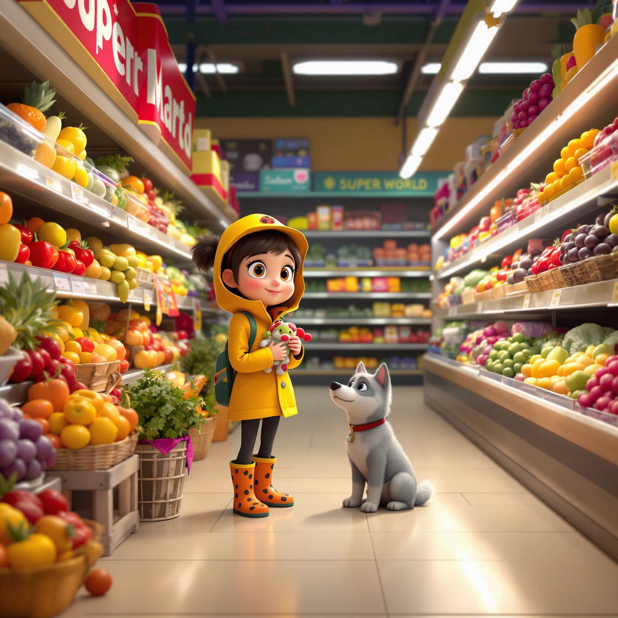 The Colour Thief of Supermarket World