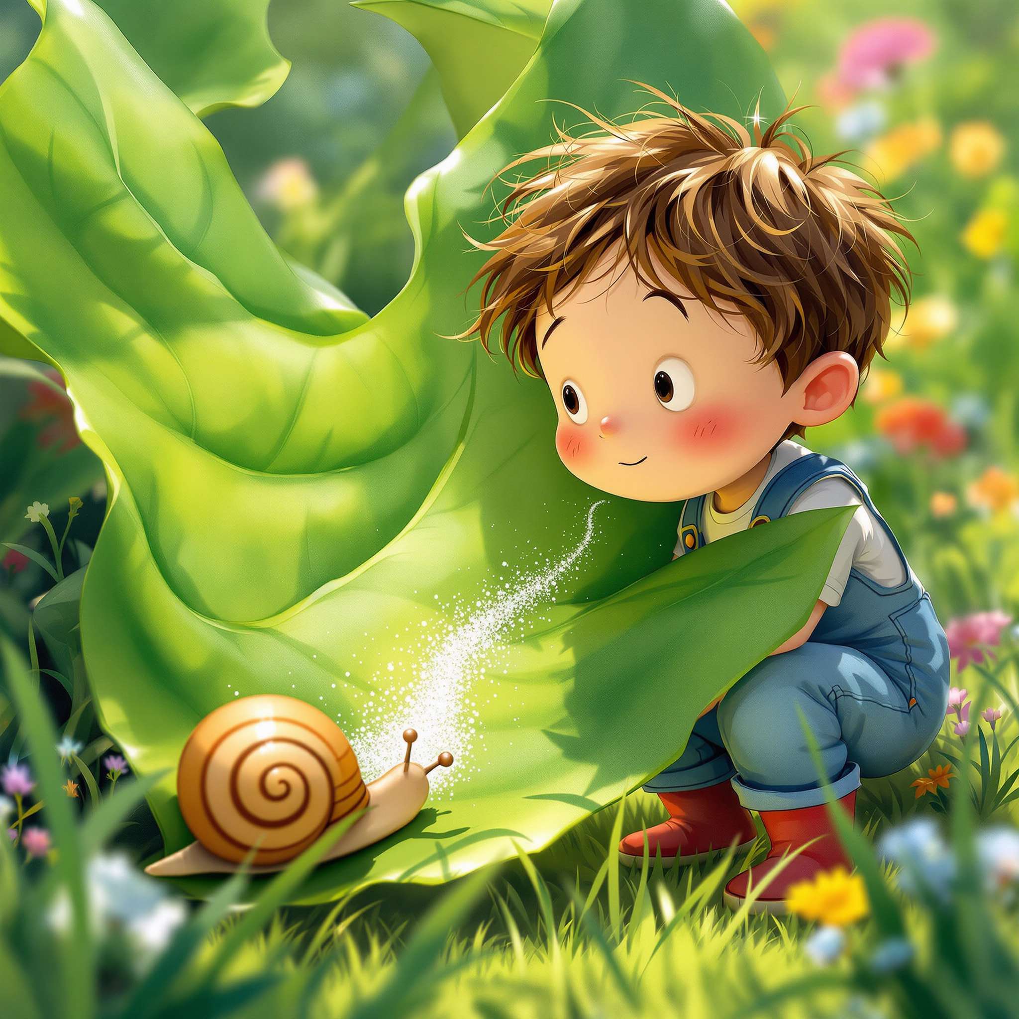 Leo and the Magical Snail Trail