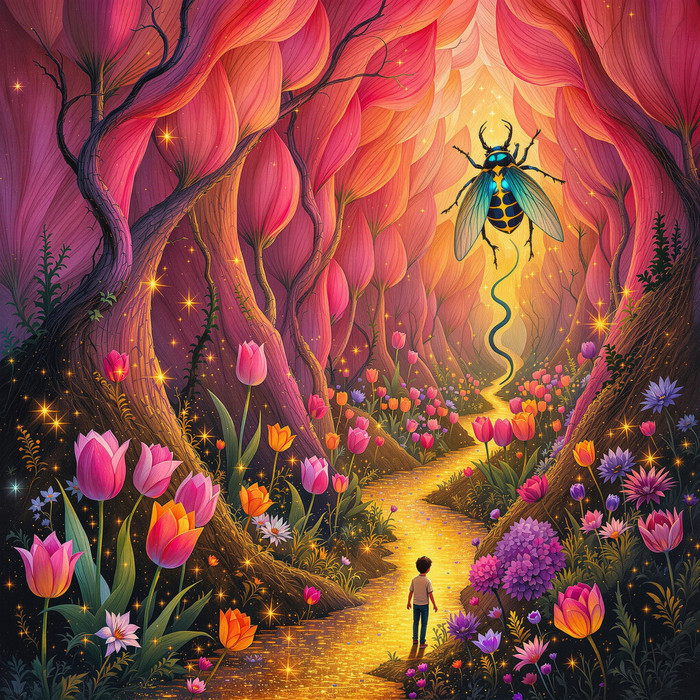 The Secret Portals of Grandmother's Garden - Section 1