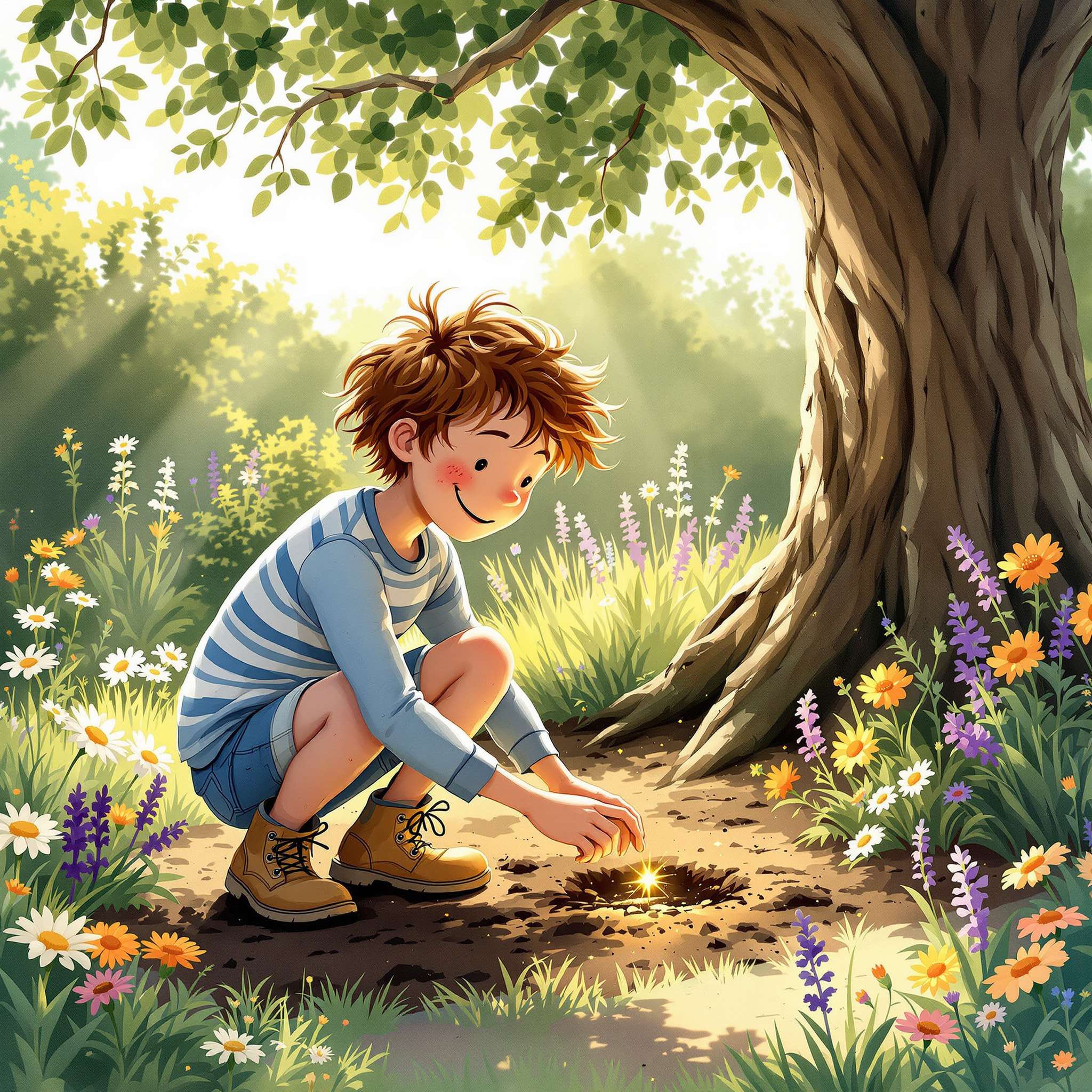 The Magical Seedlings of Tommy’s Garden