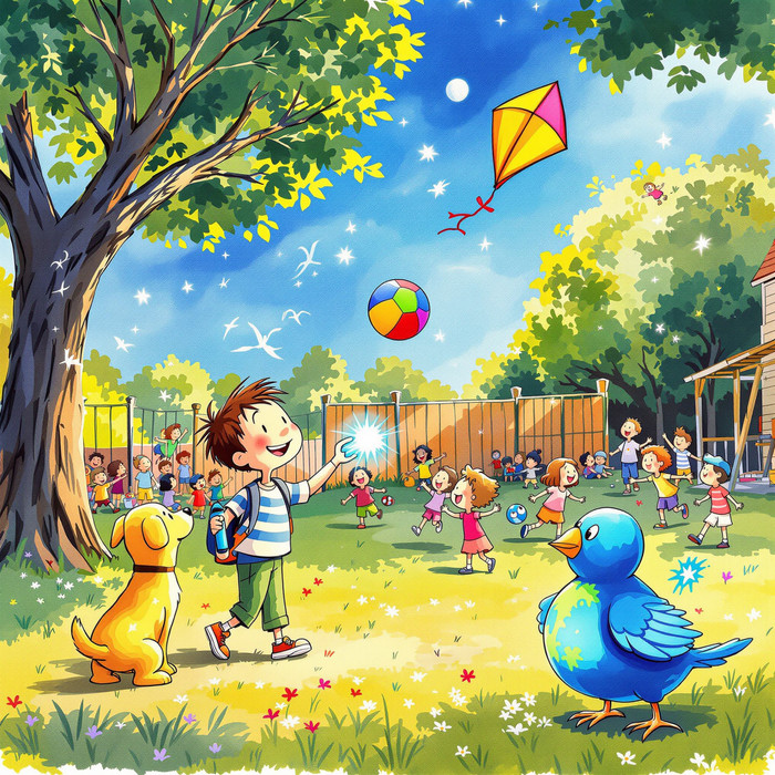 The Magic Crayon and New Friends - Section 1