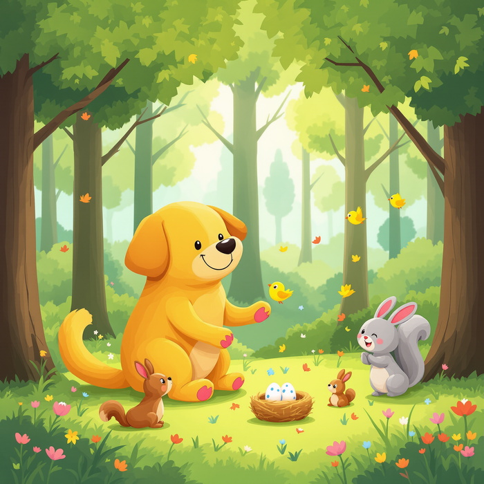 The Gentle Giant Dog in the Forest - Section 1